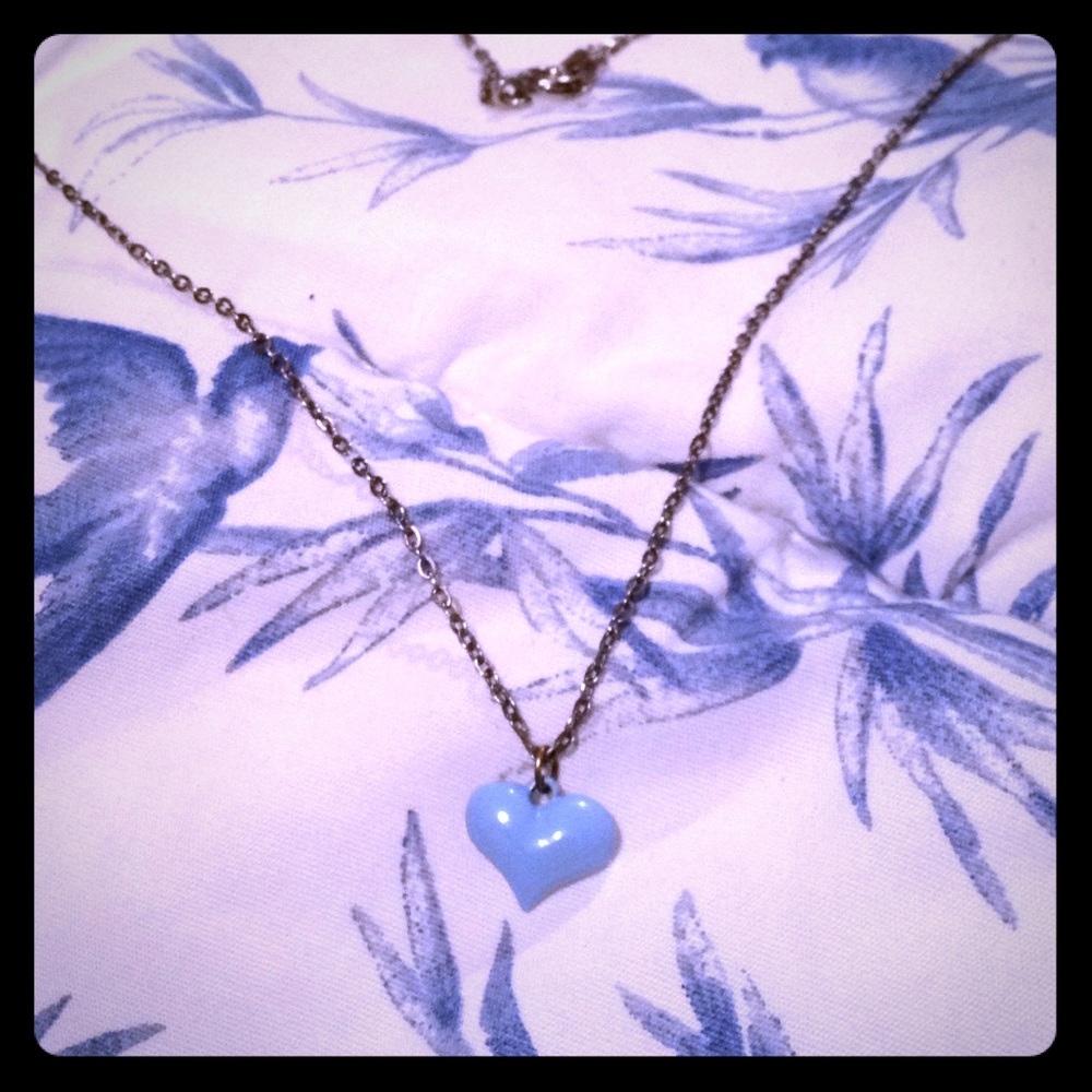XXsm Baby I love you Heart Necklace